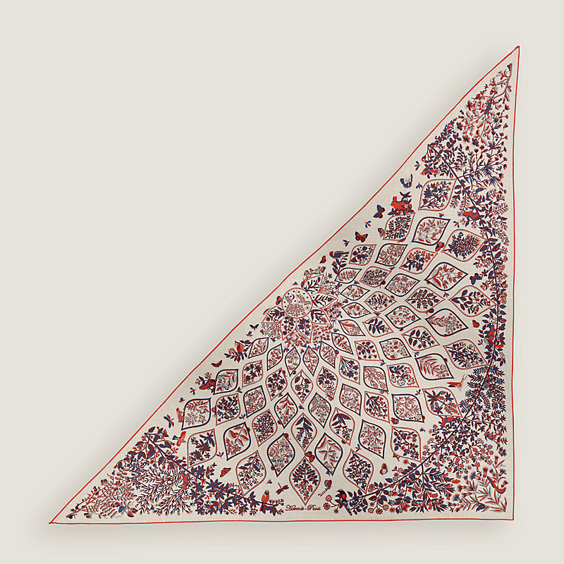 Plantes Officinales triangle - Blue | Hermès USA